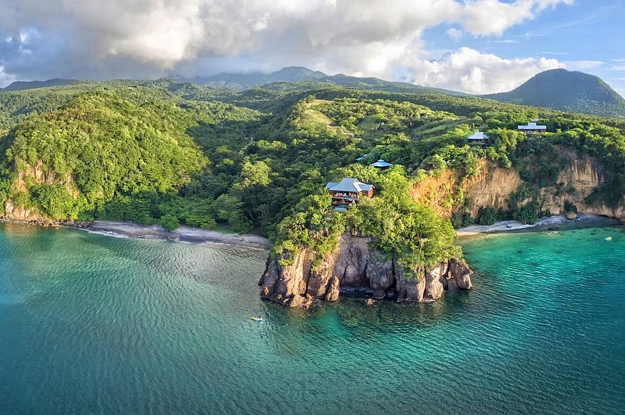 Secret Bay cliff-top resort in Dominica