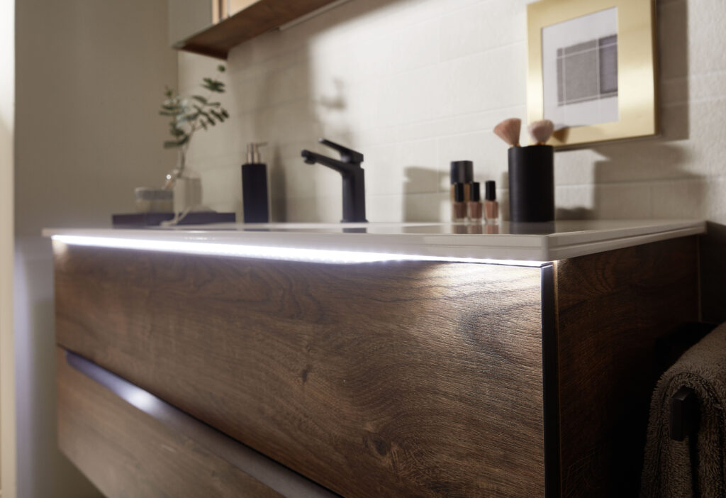 Under-sink lighting - InHouse Inspired Room Design